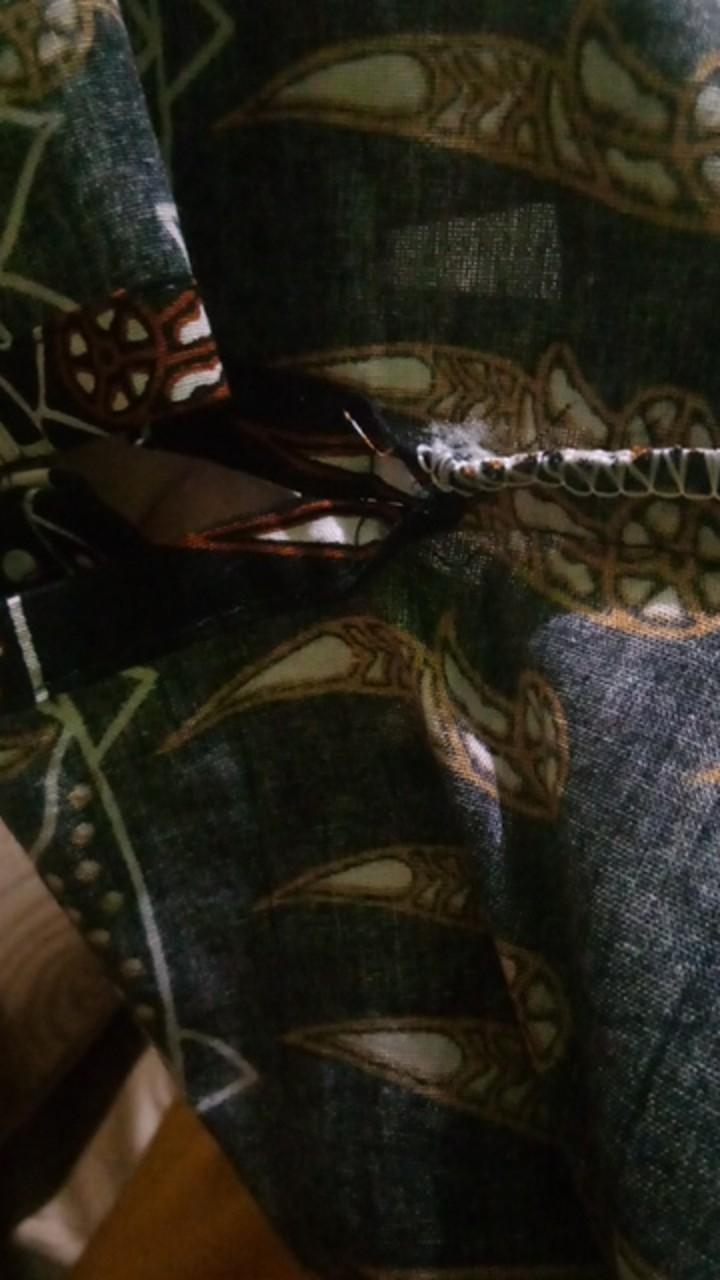 Grosir Batik Hrb026 Kenongo Kemeja Tosca Pendek Pekalongan Padi M L Xl Sogan Prin Halus Kemeja Batik