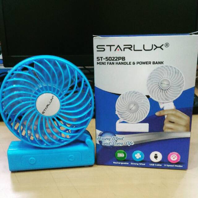 Kipas.mini portable Ac/dc Starlux