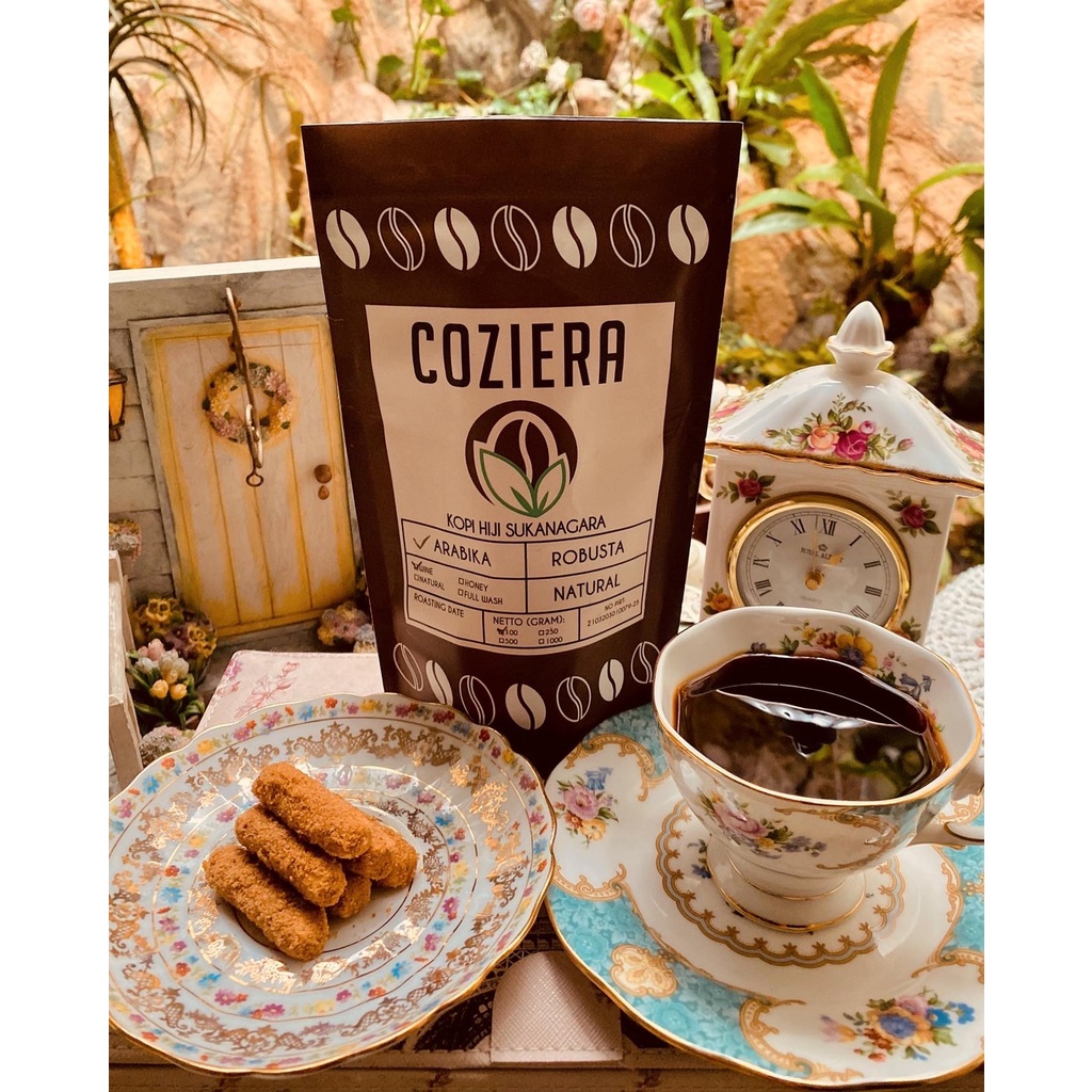 

KOPI ARABIKA BUBUK SUKANAGARA (Fullwash) "Coziera" 250gr