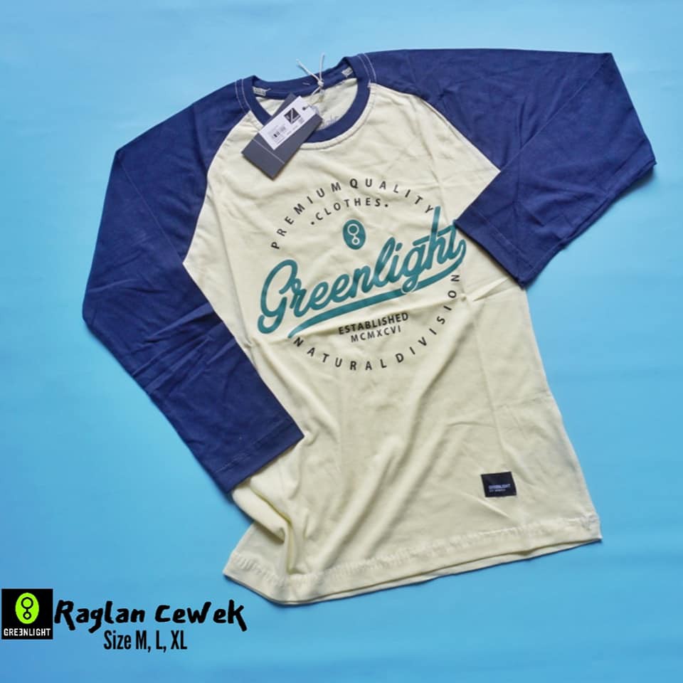 KAOS CEWEK DISTRO KAOS RAGLAN KAOS LENGAN PANJANG CEWEK