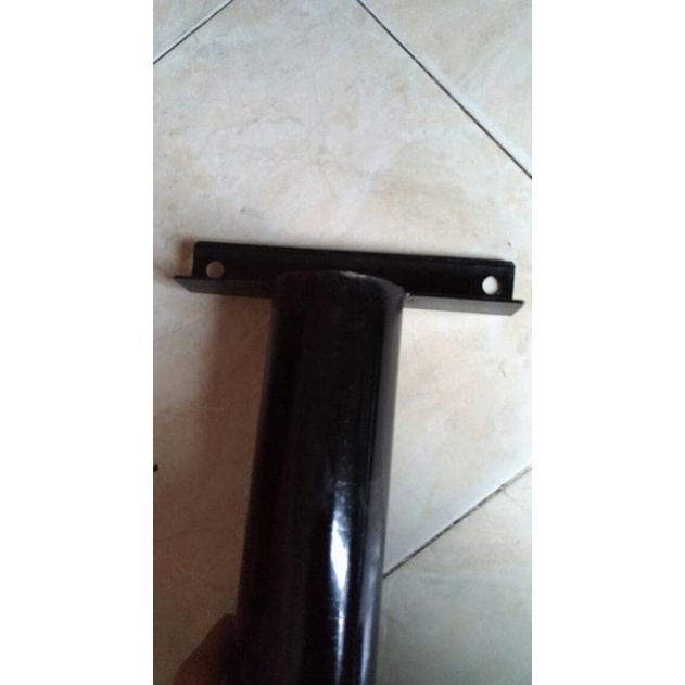 Tiang Parabola Tempel di tembok 150cm Free Klem tiang parabola Termurah