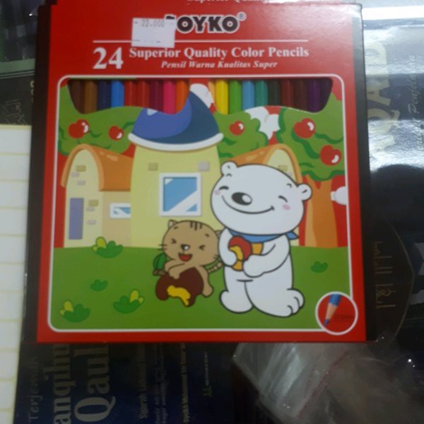 

Eksklusif pinsil warna joyko 24 warna panjang Special