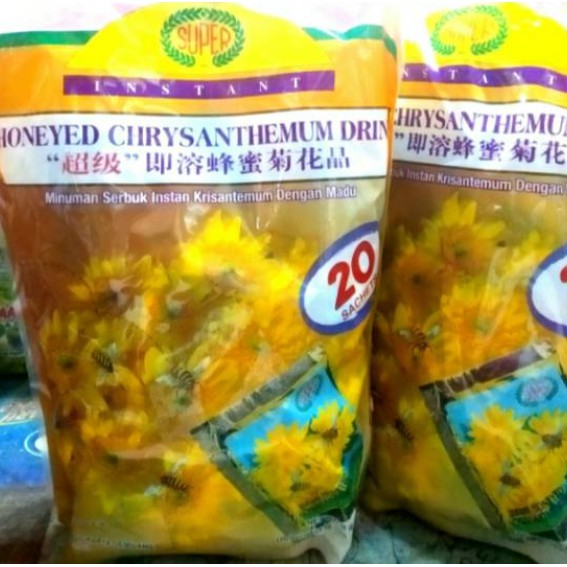 

Teh bunga madu SUPER instan honeyed chrysanthemum drink tea Minuman Serbuk Krisantemum Madu