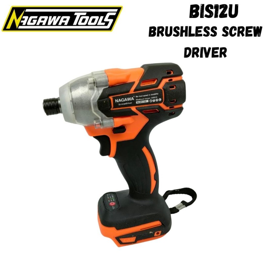 BRUSHLESS IMPACT DRIVER NAGAWA BIS12U ( UNIT ONLY )