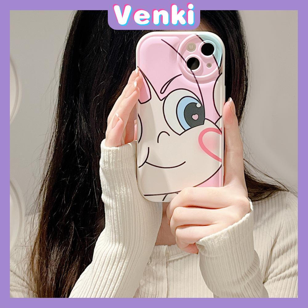 iPhone Case Silicone Soft Case Airbag Shockproof Protection Camera Cartoon Cute Couple Case Compatible For iPhone 11 Pro Max 13 Pro Max 12 Pro Max 7Plus xr XS Max