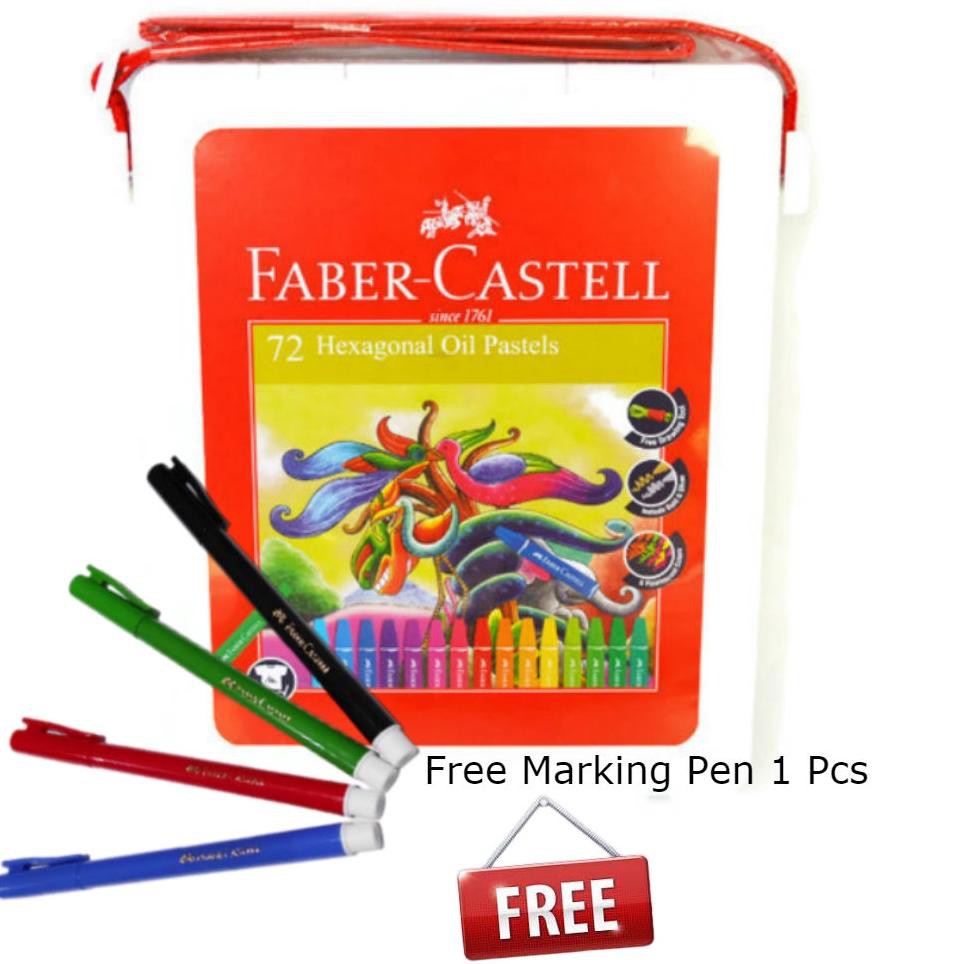 

Pn8Code Crayon Hexagonal Oil Pastel 72 GRATIS 1 Pcs Marking Pen(populer)G5Y3