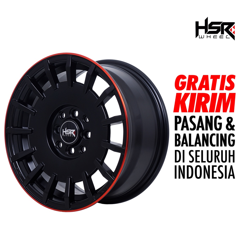 Velg mobil ayla calya brio xenia ring 15 HSR RALLY