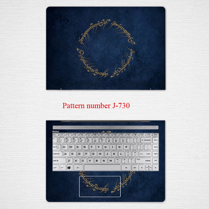 Stiker Skin Vinyl 2 Sisi Untuk Laptop 11 / 12 / 13 / 14 / 15 / 17 &quot;Lenovo 2021 Savior Y7000p / R9 / Dell / ASUS 15.6 / 17&quot;