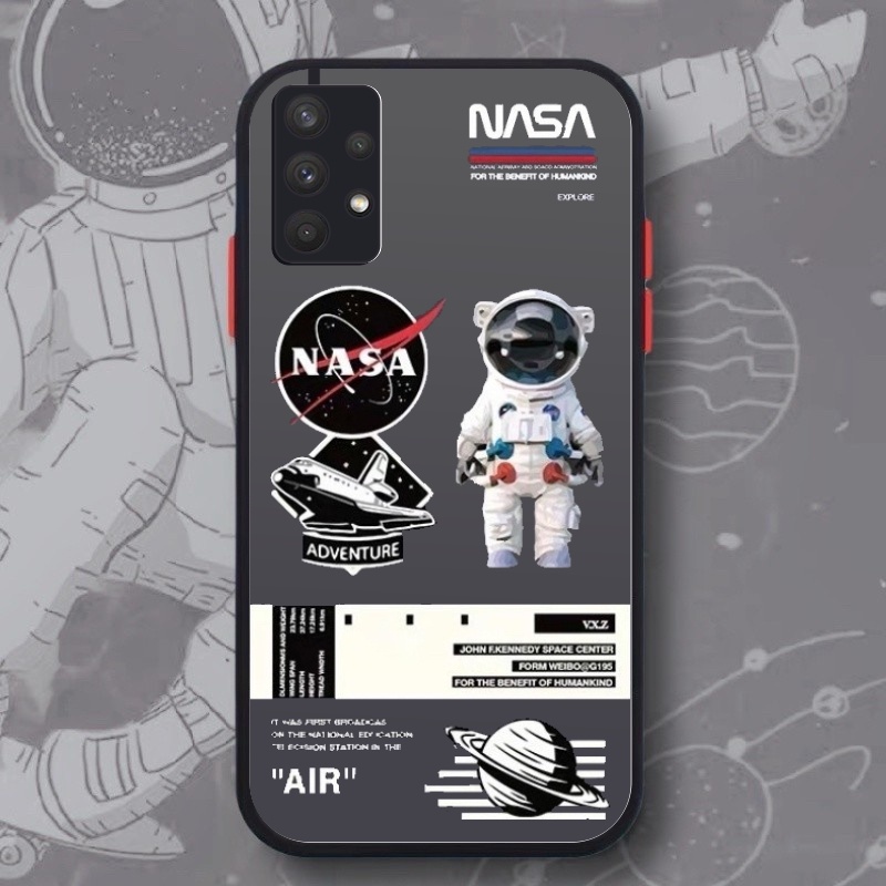 Case Samsung A32 5G Casing Nasa Hybrid dove candy pelindung kamera