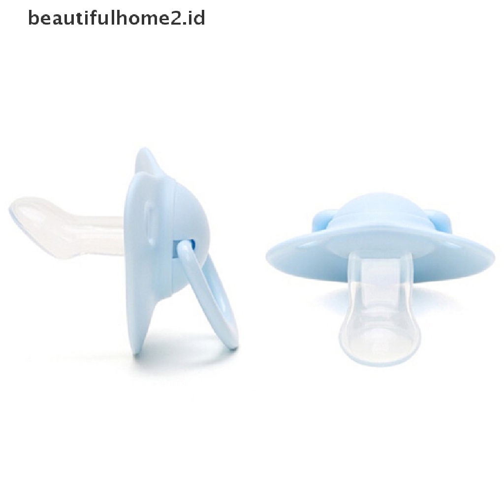 (Beautifulhome2.Id) Dot Empeng Ortodontik Bahan Silikon Untuk Bayi Newborn