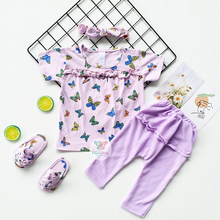 Plazababyku MX TRUE SET SANDAL setelan bayi motif bunga yang lucu free headband + sandal PART3