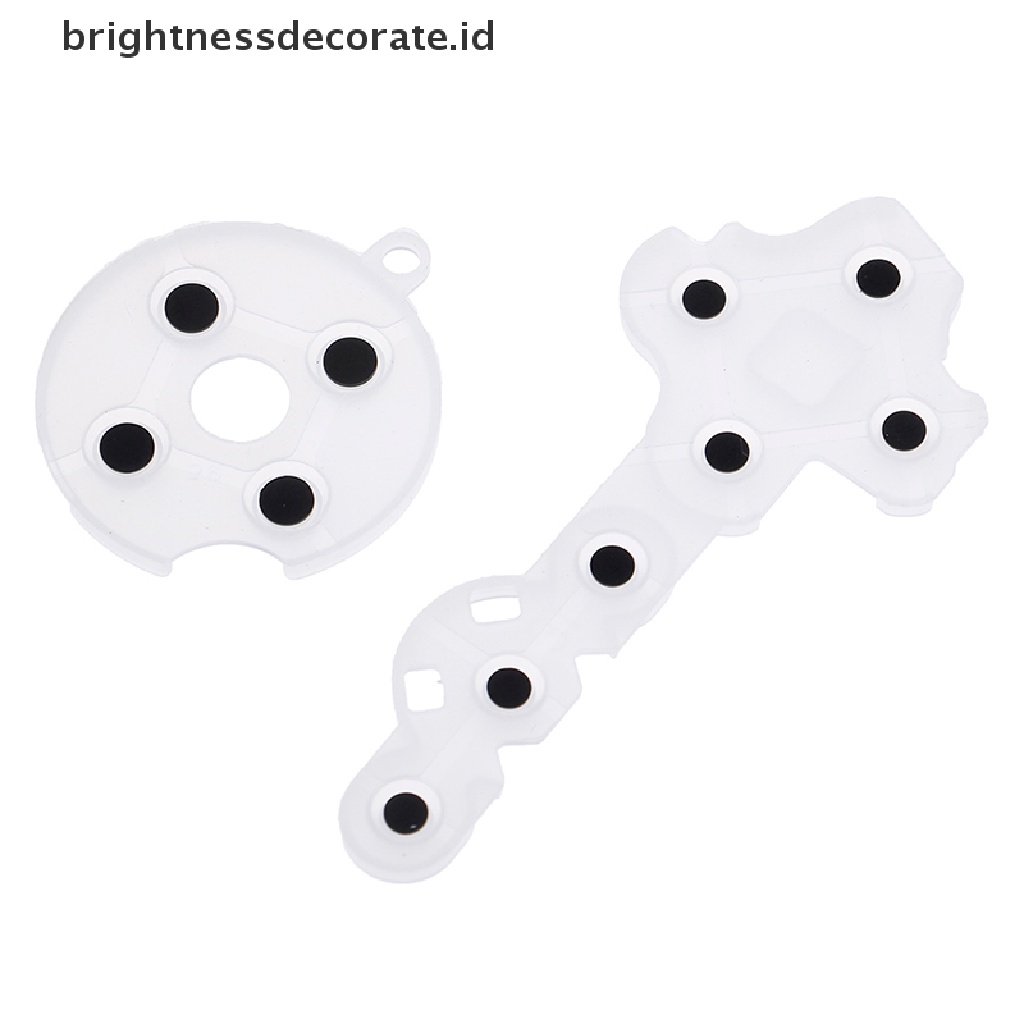 [birth] 2pcs/set Transparent controller conductive rubber pad contact pad for XBOX360 [ID]