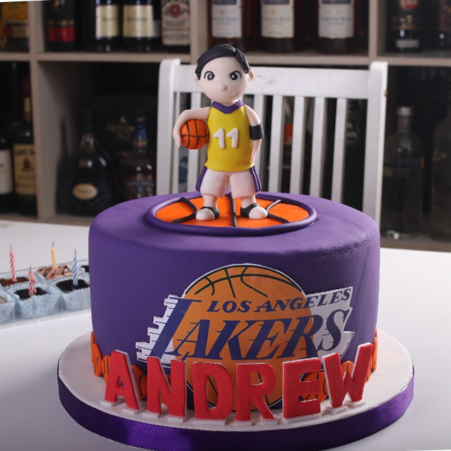 

Kue Ulang Tahun / Birthday Cake / Basketball diameter 20 cm
