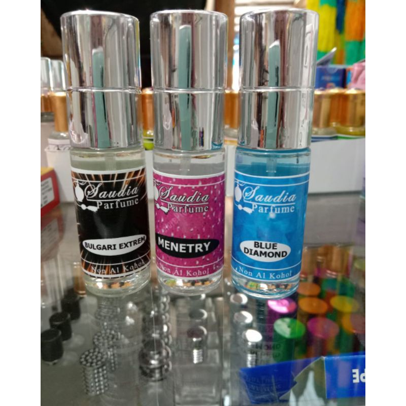 minyak wangi spray 13ml aroma bisa request