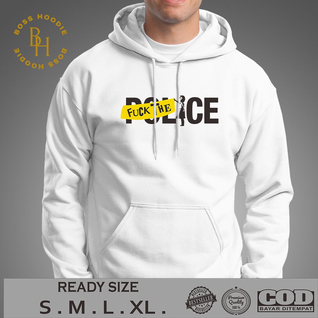 HOODIE FVCK THE POLICE / HOODIE PRIA / JAKET PRIA / HOODIE KEREN
