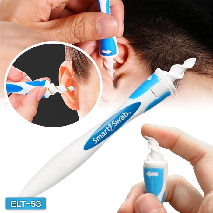 SMART SWAB ELT-53 pembersih telinga spiral korek kuping ear cleaner