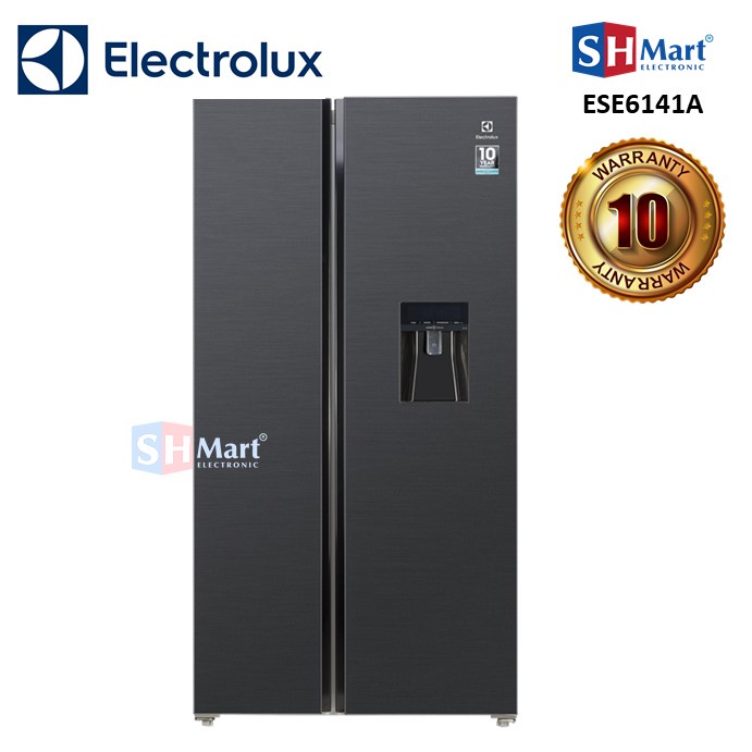 KULKAS SIDE BY SIDE ELECTROLUX  ESE6141A / ESE-6141A KULKAS DUA PINTU GARANSI RESMI (MEDAN)