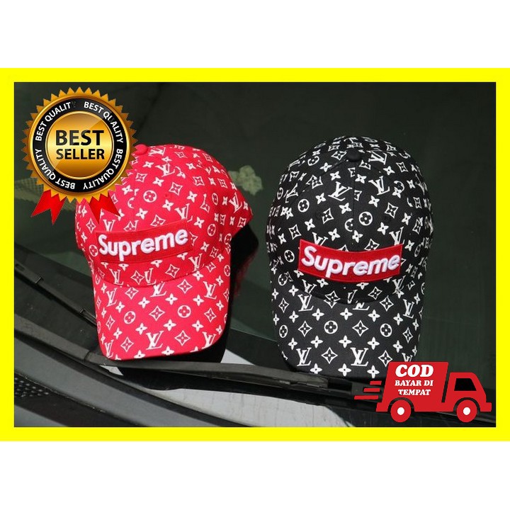 Mall Topi Sport Olahraga Golf Senam Lari Tenis Wanita Cewek Keren US132 Topi Supreme Cewek Cowok I