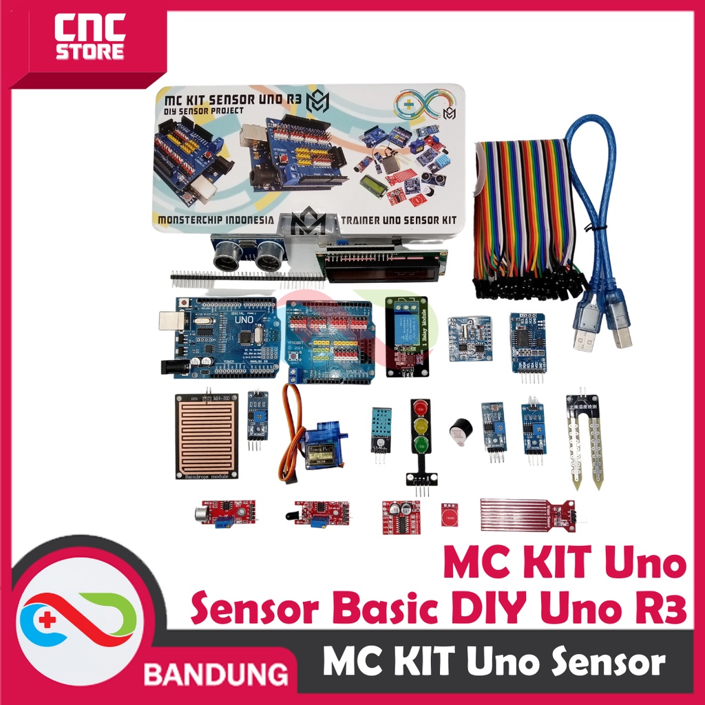 KIT UNO SENSOR BASIC DIY ARDUINO UNO R3