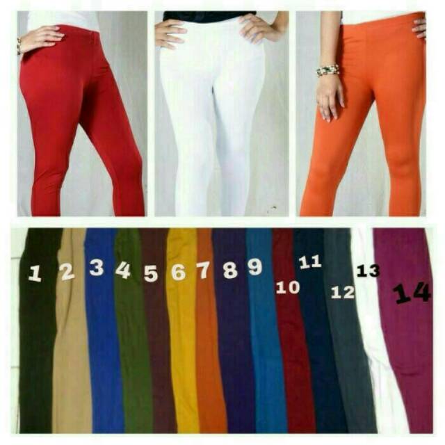 Legging spandek panjang