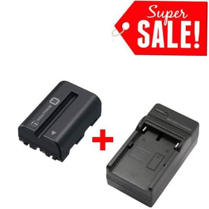 Battery + Charger Sony NP-FM500H