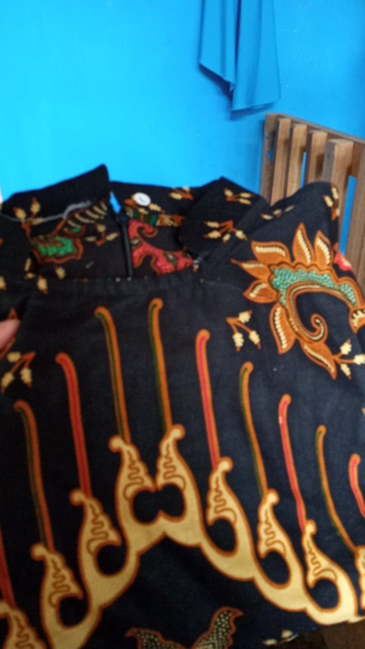 Batik Couple Keluarga Maura Sania Ruffle Ori Ndoro Jowi Dnt - Garansi Termurah Shopee