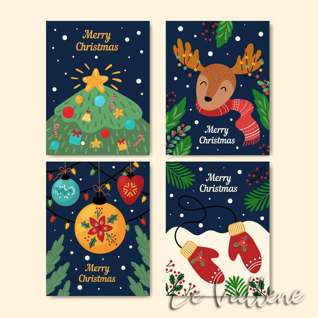 

kartu natal bisa ditulis nama