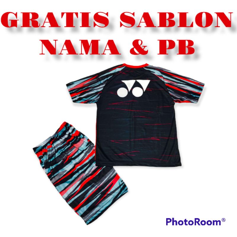 SETELAN JERSEY TIMNAS INDONESIA ANAK UMUR 7-14 THN/SETELAN BAJU BADMINTON ANAK/SETELAN JERSEY BADMINTON ANAK