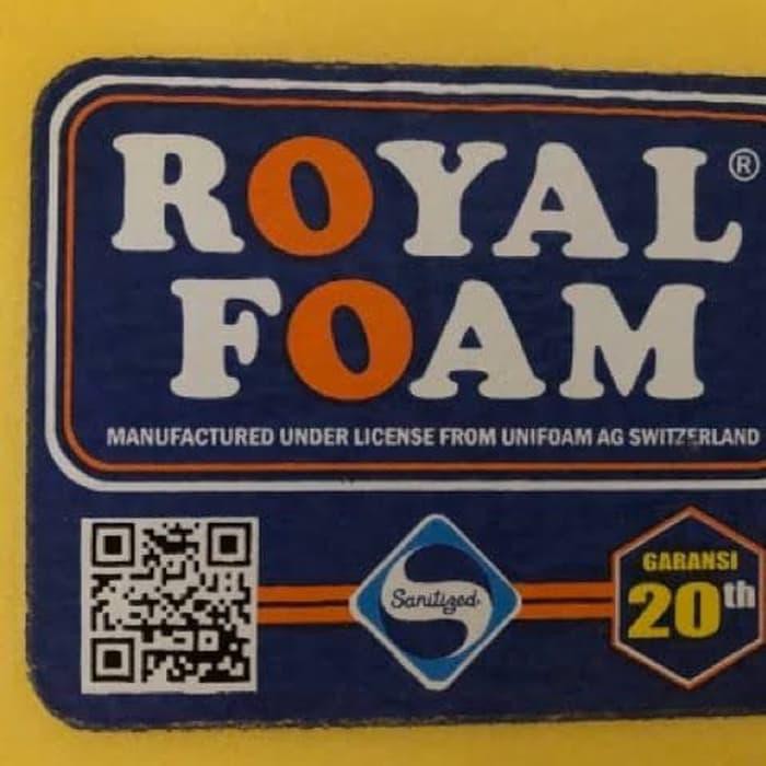 IH |  ROYAL FOAM Kasur Busa Royal d25 no.2 size 200 x 160 x 20 cm  | Perlengkapan rumah