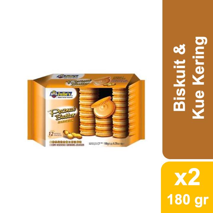 

Julies Biskuit Peanut Butter 2 x 180 gr