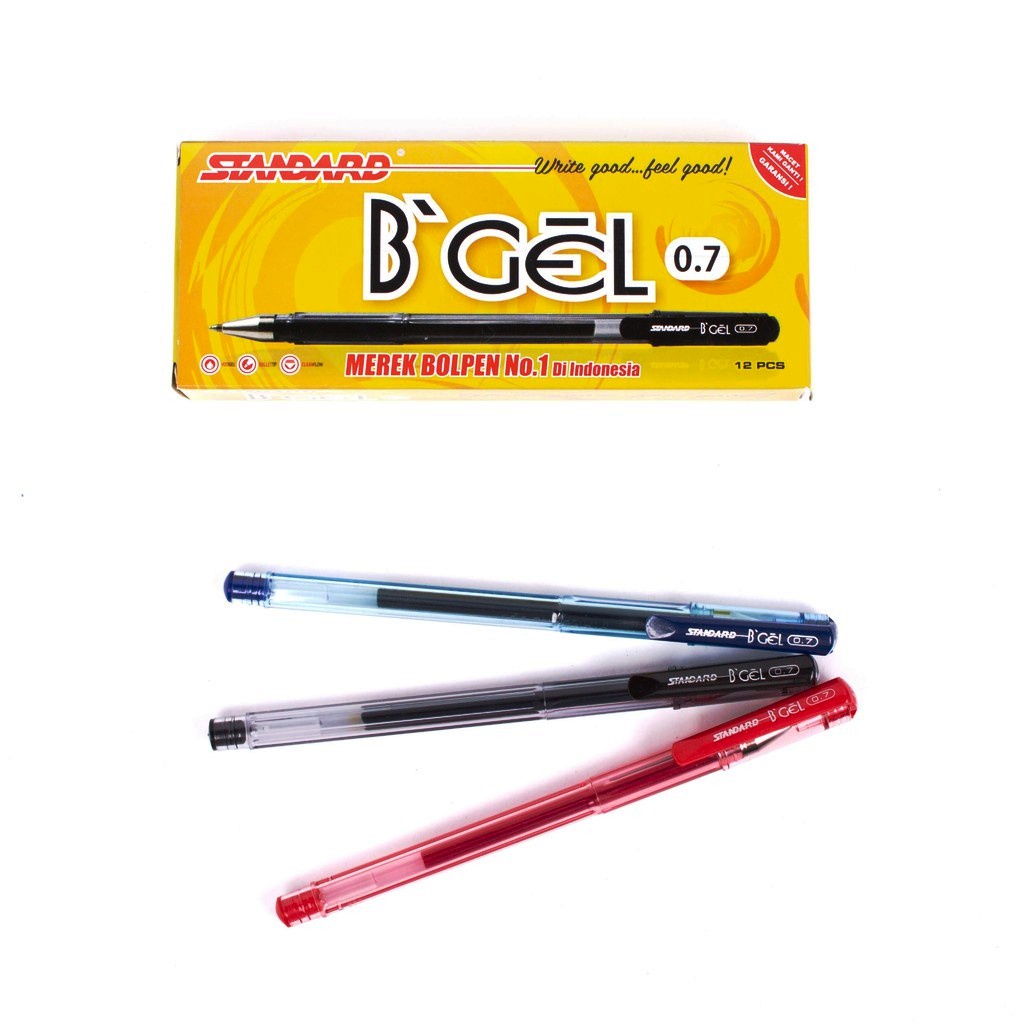 

Ballpoint Standar B'Gel Pulpen Bolpoin