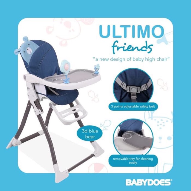 adjustable baby high chair