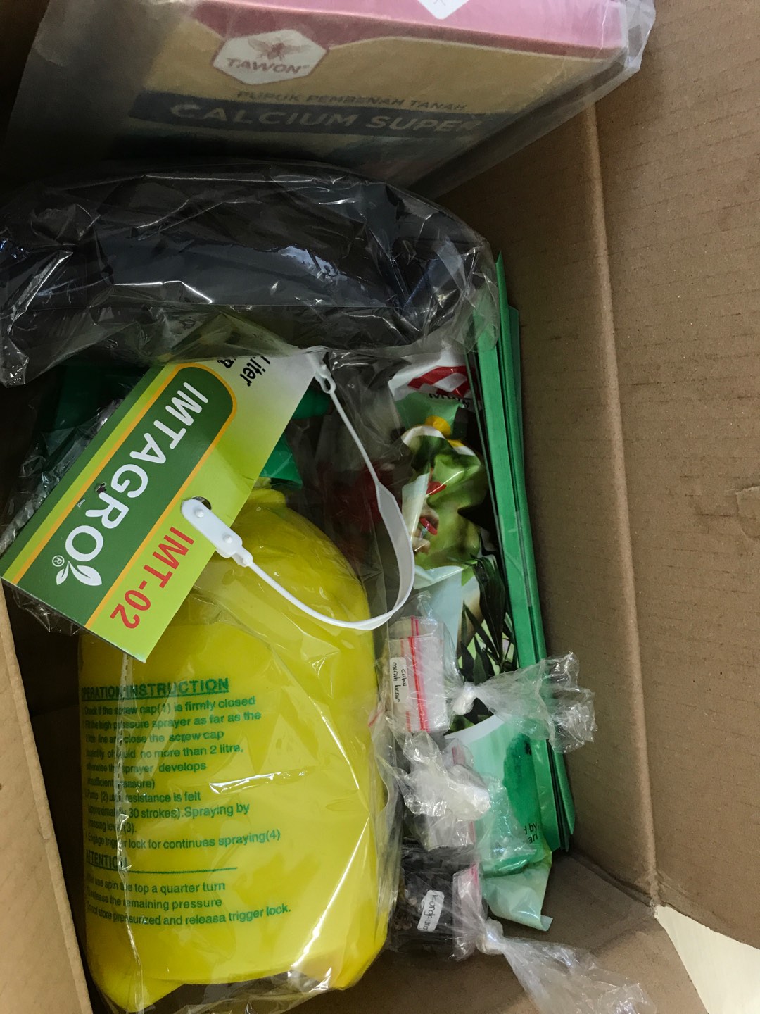 Penjepit Mulsa Mika Plastik Per Biji