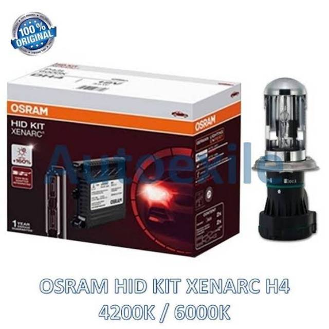 Osram HID kit xenarc H4 4200/6000k