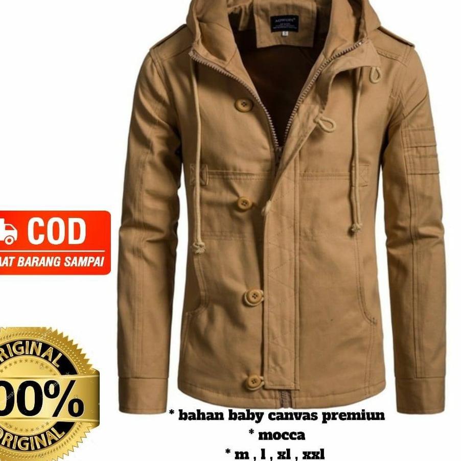 DISKON  9.9 jaket parka pria FRX Bloosey/jaket pria terbaru/jaket pria jumbo/jaket parka baby canvas