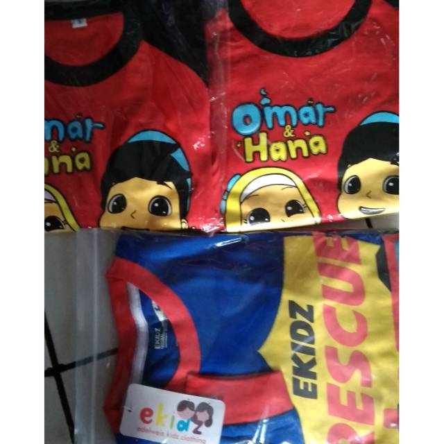 Stelan muslim dan piyama ekidz