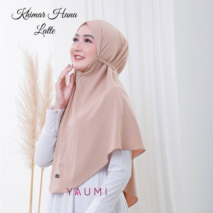 Hujab Yaumi Hijab Bergo Hana All Size