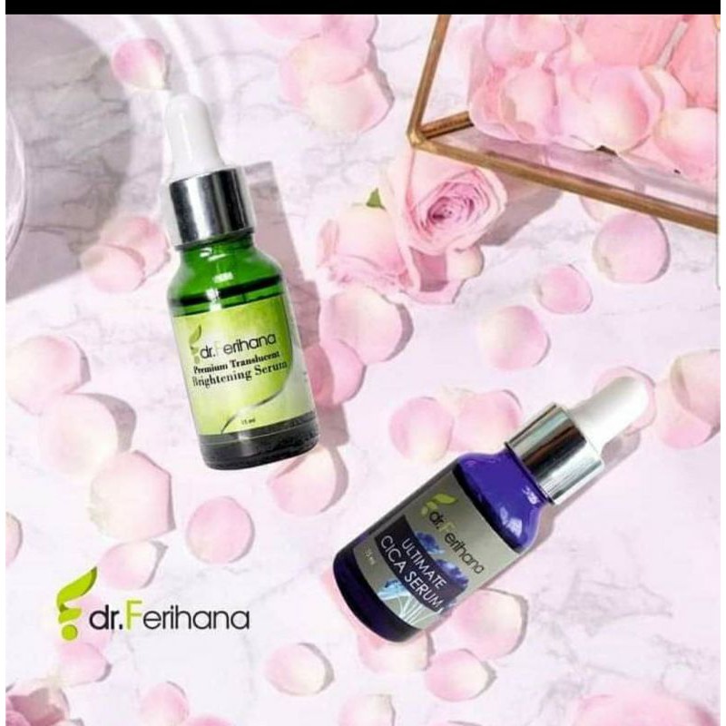 Serum Translucent & Cica dr. Ferihana | sarasdrferihanacosmetics