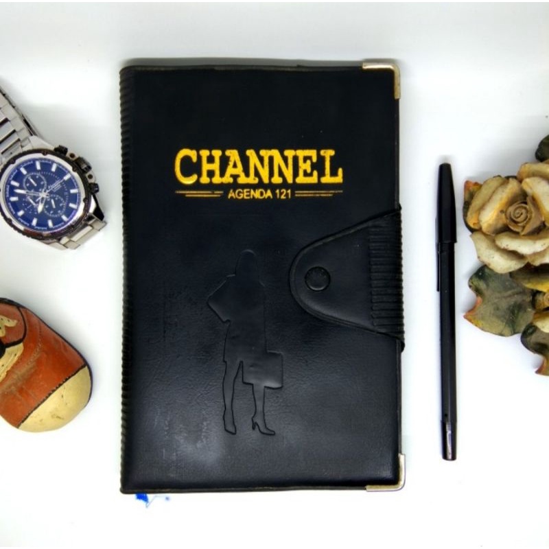 

Note Book Buku Tulis Buku Catatan Buku Murah Agenda CHANNEL 121 Hitam