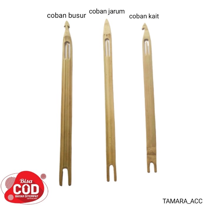Coban Jala Ikan Bahan Bambu