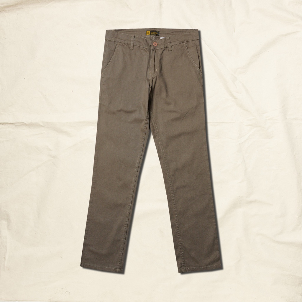 Jimmy and Martin - Basic Slim Stretch Chinos Khaki - S263
