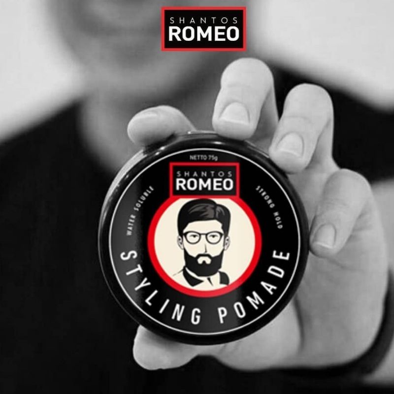 SR POMADE HAIR STYLING POT 75GR ORIGINAL BPOM / POMADE STYLING GEL WAX CLAY CREAM OIL WATTER BASED