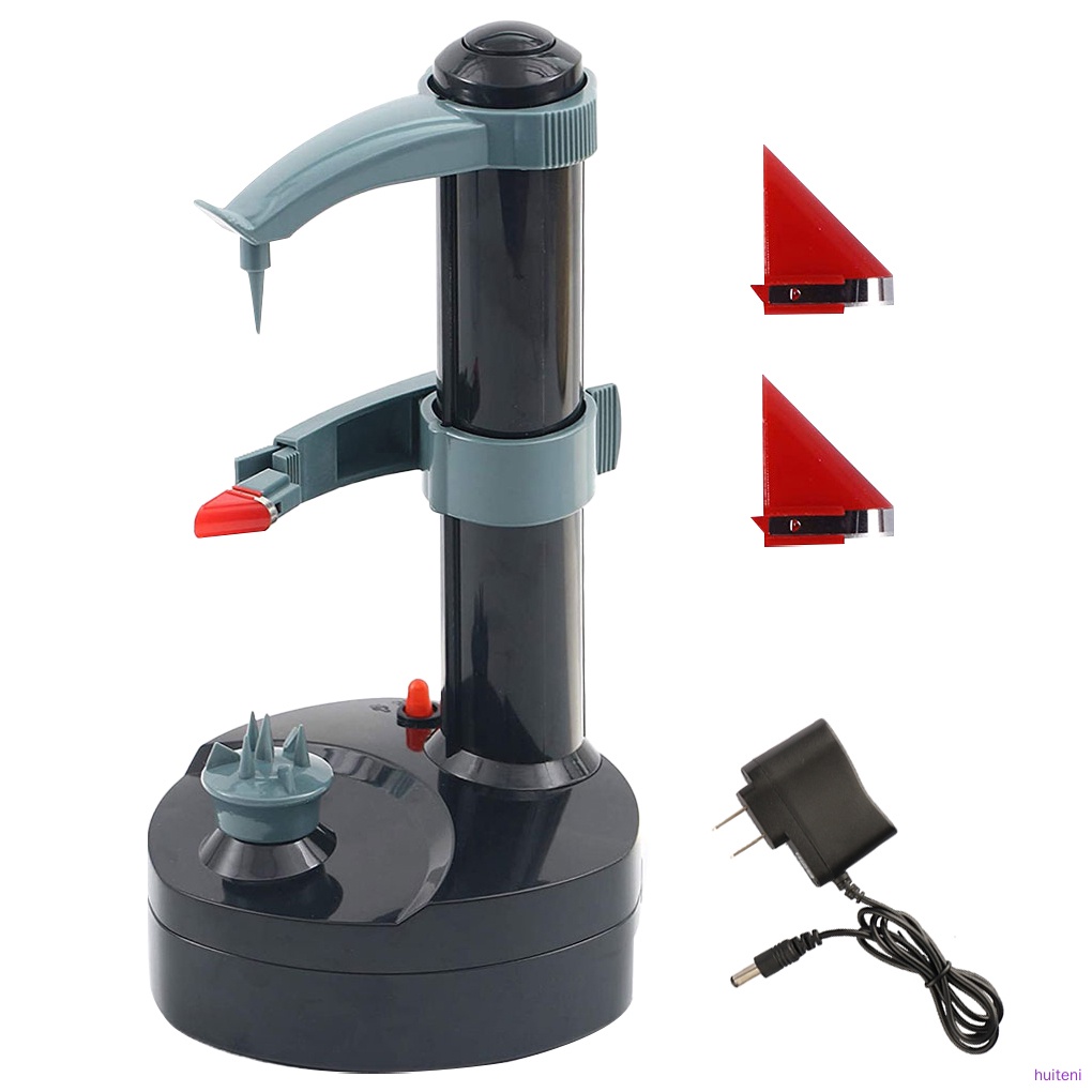 Huiteni.Id Mesin Pengupas Buah / Sayur / Kentang Elektrik Otomatis Adjustable Dengan Charger Us Plug