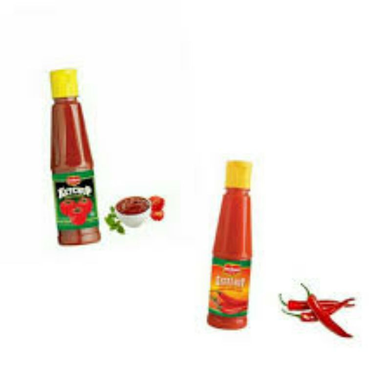 Delmonte Saus Tomat 140 ml, Delmonte Saus Extra Hot 140 ml