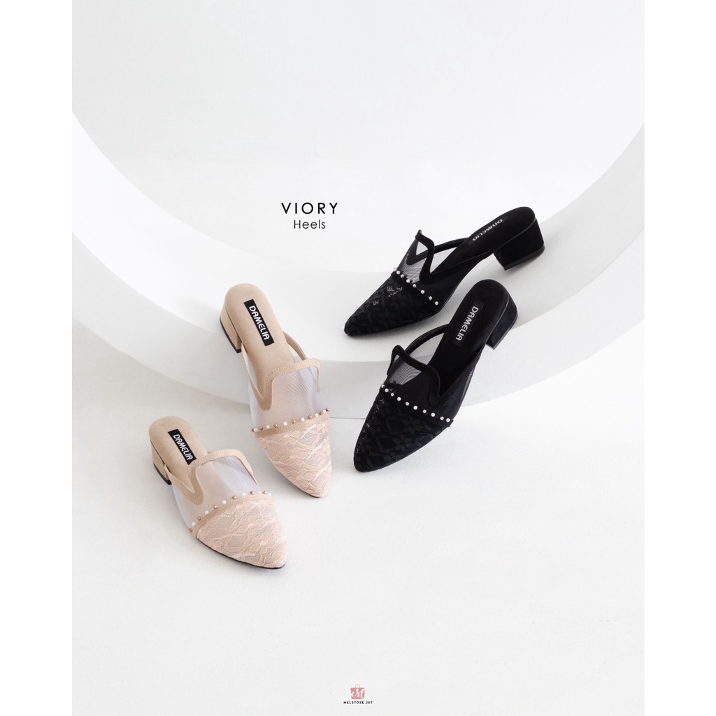 Damelia Viory Heels Wanita by Damelia Melstore Jkt