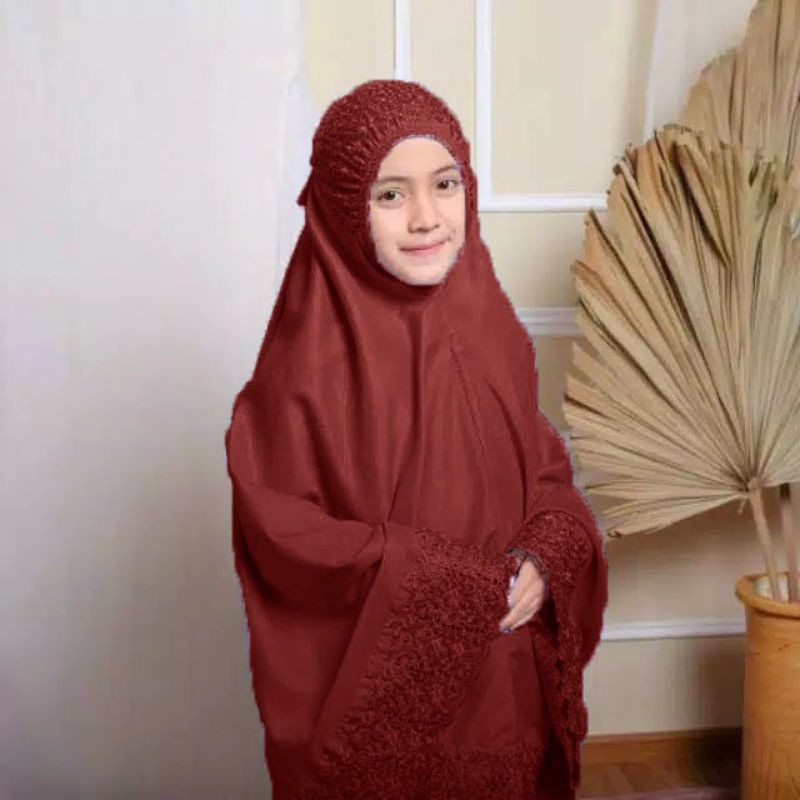 MUKENA SITI KHODIJAH ANAK ORIGINAL (6-12 TAHUN) BY ACEPSTORE7