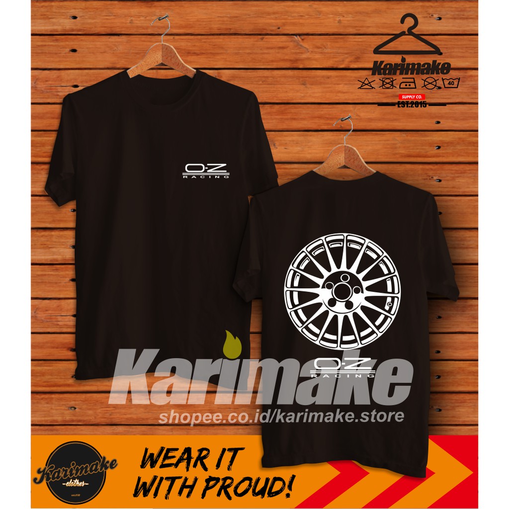 Kaos Baju Velg OZ Superturismo Kaos Otomotif -