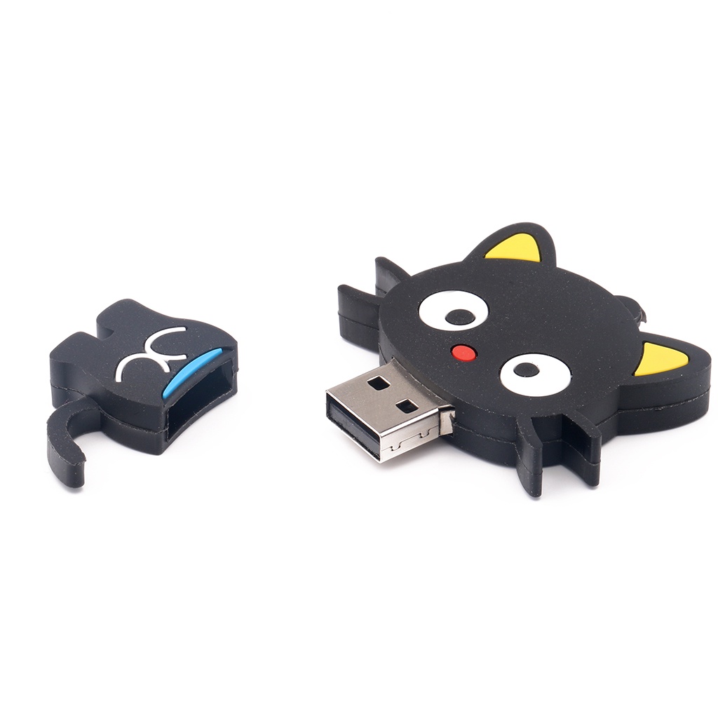 Usb Flash Drive Portable High Speed Bentuk Kucing Kapasitas 8GB / 16GB / 32GB / 64GB / 128GB