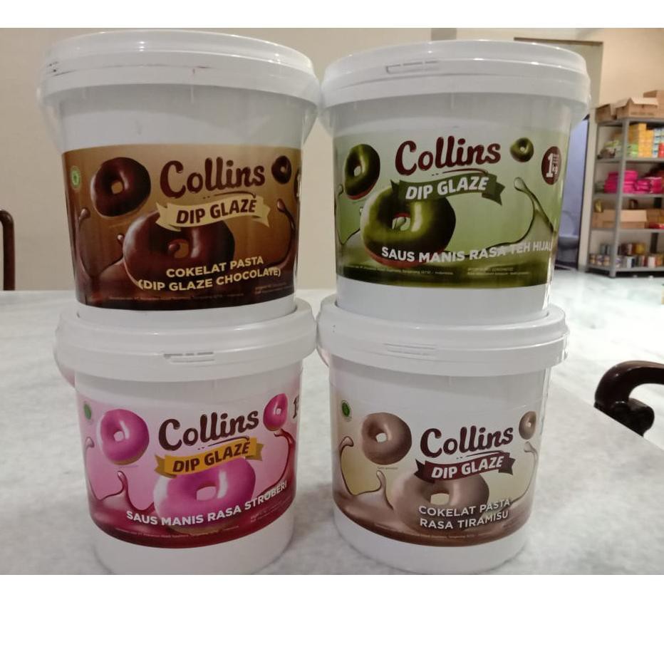 

HARGA GROSIR >> Collins Dip Glaze 1 KG