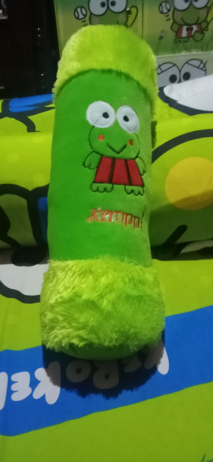 Bantal Bulu Keropi Kepala.